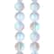 White Opal Glass Round Beads, 10mm by Bead Landing&#x2122;